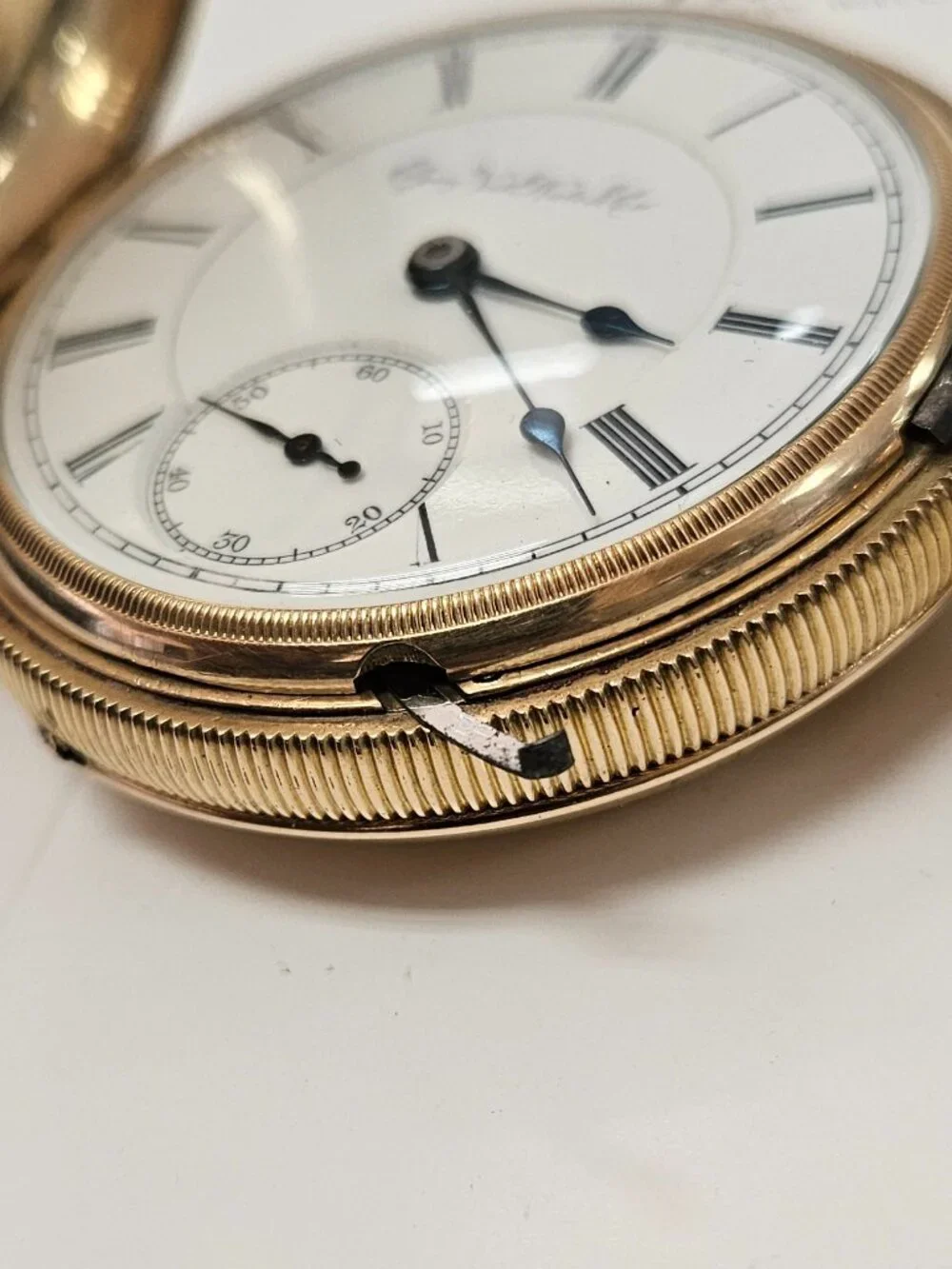Elgin National Watch Co. Hunter case pocket watch